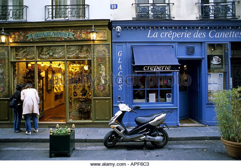 france-paris-left-bank-street-scene-shops-people-apf6c3